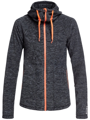 Roxy Electric Feeling 3 Zip Hoodie gris