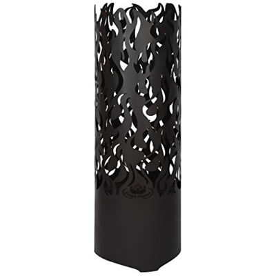 ESSCHERT DESIGN Brasero FF408 Acero Negro Calefactor Chimenea Calentador Leña