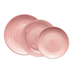 El Corte Inglés - Vajilla De 18 Piezas Spinwash Rosa precio