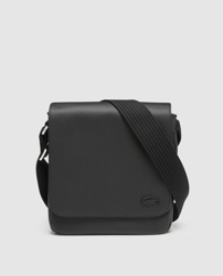 Lacoste - Bandolera De Hombre Negro a un precio más barato - Shoptize
