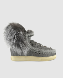 Mou - Botas De Mujer En Gris Con Adorno De Pedreria a un precio más barato  - Shoptize