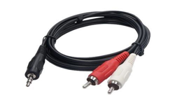 Cable de audio Temium RCA macho a mini Jack 3,5 mm macho en oferta