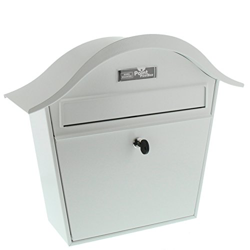 Burg Wächter Briefkasten Holiday 5842 weiß 357x390x135mm características