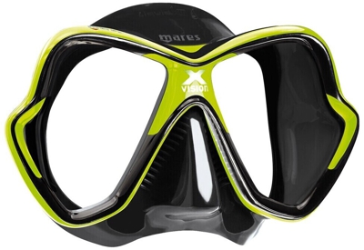 Mares X-Vision lime black/black