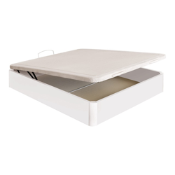 Elaxprem - Canapé Abatible De Madera Nerja Blanco Cama 150 x 190 cm precio