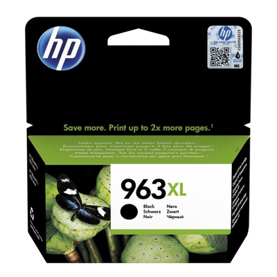 HP - Cartucho Original Nº 963XL Negro (3JA30AE)