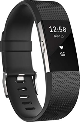 Fitbit - Pulsera De Actividad CHARGE 2 Negra Pequeña