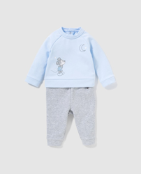 Conjunto de Ropa Mickey Mouse Bebé Gris – Amor de Papis | Tienda Infantil