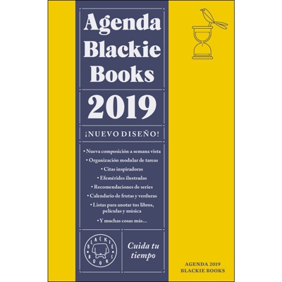 Agenda blackie books 2019: Cuida tu tiempo (Tapa dura)
