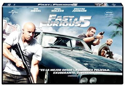 A todo gas: Fast Five - Fast and Furious 5 - DVD Ed Horizontal