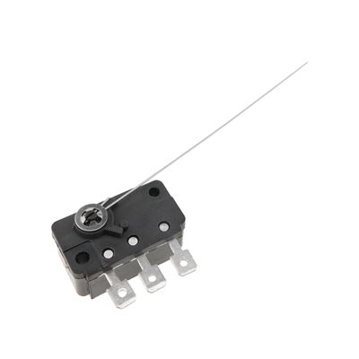 Micro interrupor momentáneo BeMatik 1NO 1NC 250V 15A SPDT con varilla de 80mm