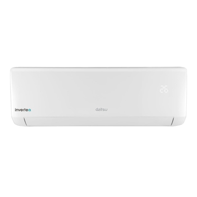 Daitsu - Aire Acondicionado Split 1x1 Inverter ASD 18 KI-DB2 Con 4.411 Frig/h Y 4.540 Kcal/h Blanco