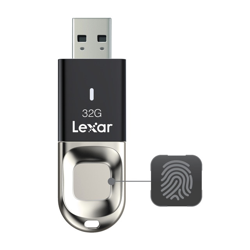 Lexar - Pendrive JumpDrive Fingerprint F35 32GB USB 3.0 en oferta