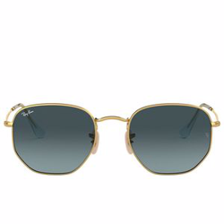 Ray-Ban - Gafas De Sol Unisex Ray Ban 0RB3548N Hexagonal De Metal Dorado características