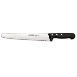 Cuchillo Pastelero Arcos Universal 283904 de Acero Nitrum, con Mango de Polioximetileno y hoja de 25 cm en estuche en oferta