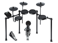 Alesis Nitro Mesh E-Drum Kit Starterset Schlagzeug Drumhocker Sticks Kopfhörer características