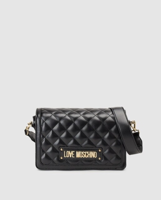 Love Moschino - Bandolera De Mujer Acolchada En Negro