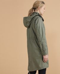 Lloyd's - Parka Desmontable De Mujer De Estilo Koreana en oferta