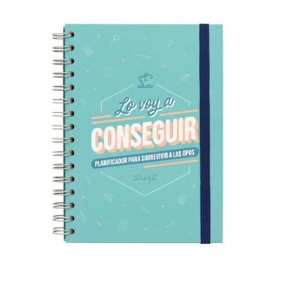 Mr. Wonderful - Planificador Mr Wonderful Para Sobrevivir A Las Opos: Lo Vas A Conseguir