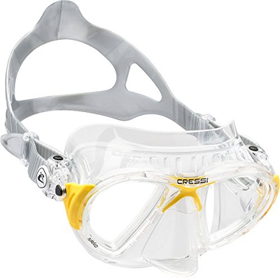 Cressi Nano Crystal clear/yellow