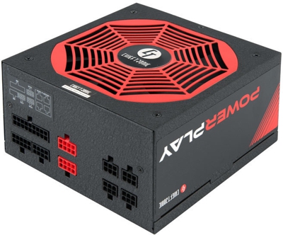 PowerPlay unidad de fuente de alimentación 750 W PS/2 Negro, Rojo, Fuente de alimentación de PC