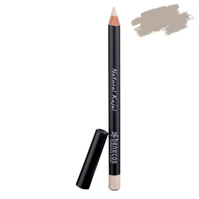 Lápiz De Ojos Natural Kajal Benecos Blanco #E7ddd3