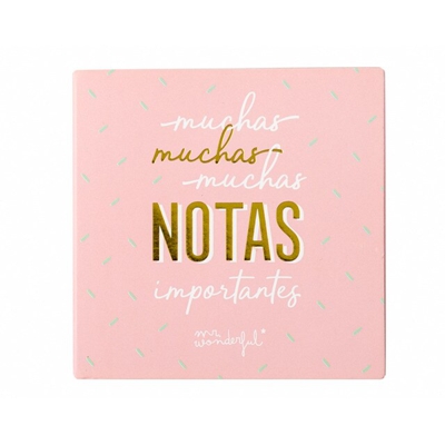 Mr. Wonderful - Bloc De Notas Y Notas Adhesivas : Muchas Muchas Muchas Notas Importantes