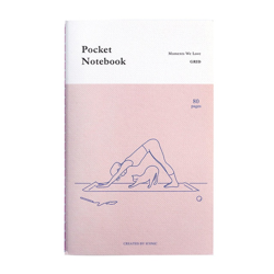 Iconic - Cuaderno A7 Yoga Hojas Cuadriculadas precio