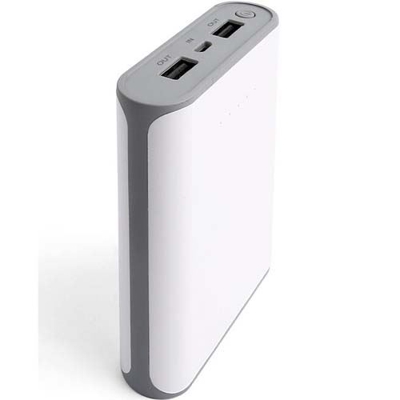 Powerbank Temium 10000 mAh USB-1 A Blanco