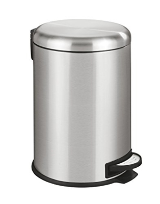 Wenko Leman Easy Close 20L Silver