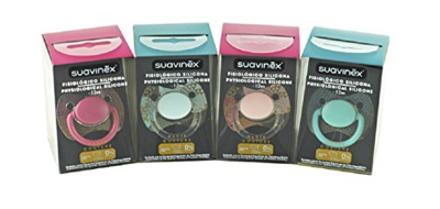 suavinex® Chupete fisiológico de silicona Couture +12m