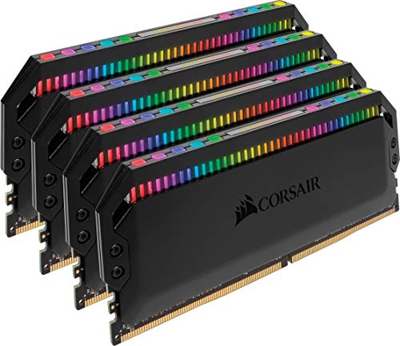 Corsair Dominator Platinum RGB 64GB (4x16GB) DDR4 3600MHz C18 Enthusiast RGB LED