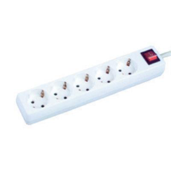 Base múltiple 5 tomas con interruptor luminoso 5 mts Electro DH 36.227/5 8430552129430 en oferta