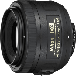 Nikon AF-S DX Nikkor 35 mm f1.8 G en oferta