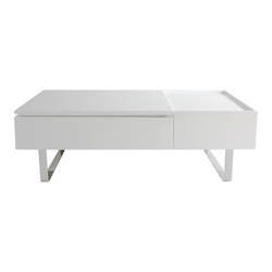 El Corte Inglés - Mesa De Centro Elevable Hudson Blanco en oferta