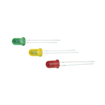 Pack de 100 uds LED 5 mm. Super luminoso de COLOR  rojo Electro Dh 12.675/5/R/C/SL 8430552059997