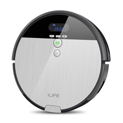 Aspirador Robot Inteligente ILIFE V8S Plata+Negro en oferta