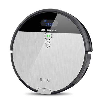 Aspirador Robot Inteligente ILIFE V8S Plata+Negro