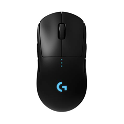 Logitech G PRO - Ratón para gaming Wireless con sensor Hero Paquete alemán, negro en oferta