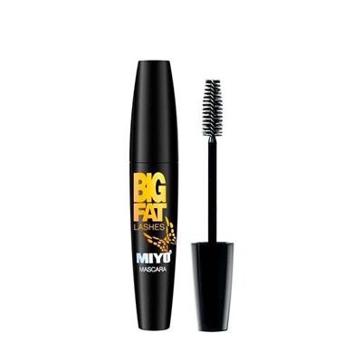 Máscara De Pestañas Big Fat Lashes Miyo Black #0C100f