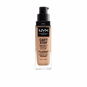 NYX Professional Makeup - Base De Maquillaje Cant Stop Wont Stop 24-Hour Fndt