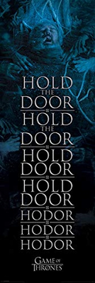 Póster Juego de Tronos Puerta Hold The Door