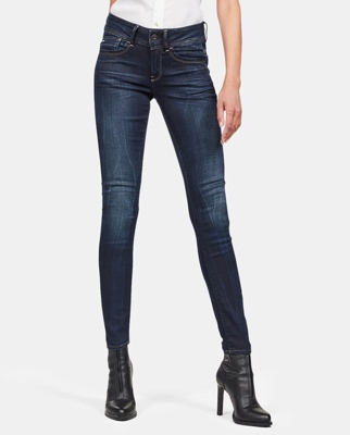 G-Star Raw - Vaquero Skinny Lynn De Mujer Con Efecto Lavado