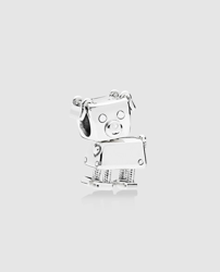 PANDORA - Charm En Plata De Ley Robot Perro Bobby Bot Con Esmalte precio