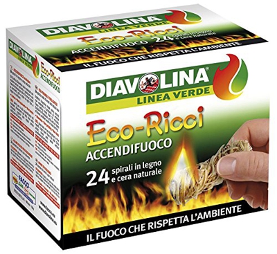 Pastillas De Encendido Eco Ricci Ecologicas de Leña Y Ceras Naturales Para Grill 24 unidades - KT0563