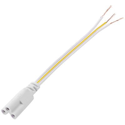 Cable BeMatik IEC-60320-C5 para tubo LED T5