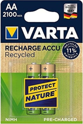Varta Recharge Accu Recycled AA 2100mAh (2x) en oferta
