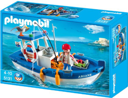 Playmobil Barco de pesca (5131) características