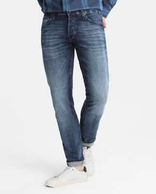 Jack & Jones - Vaquero De Hombre Slim Azul