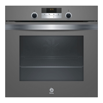 Balay - Horno Multifunción Serie Cristal 3HB5358A0 Con Mandos Ocultables Antracita